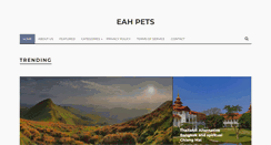 Desktop Screenshot of eahpets.com